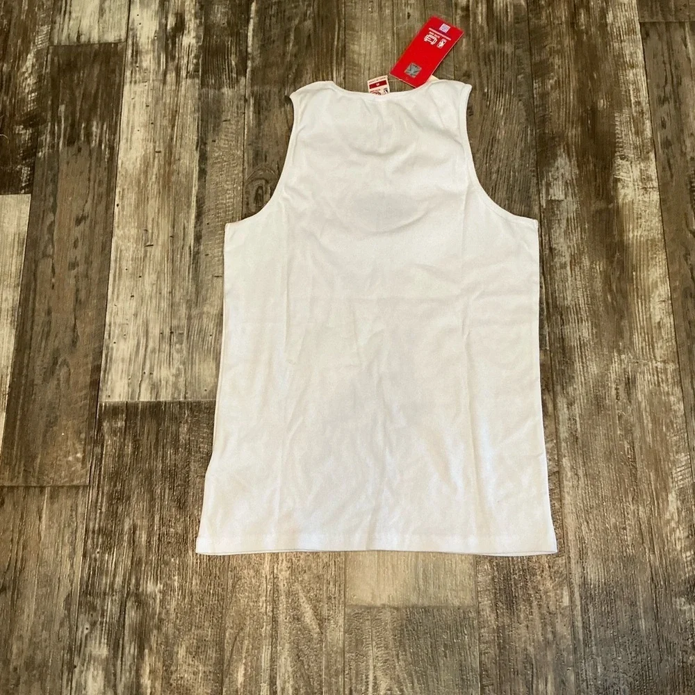 White NBA Lakers Tank Top Size Medium - Picture 5 of 6